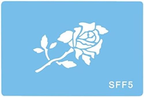 JEM Schablone mit einzelnem Rosenstengel, Kunststoff, Blau, 15 x 1 x 15 cm JEM Schablone mit einzelnem Rosenstengel, Kunststoff, Blau, 15 x 1 x 15 cm von PME