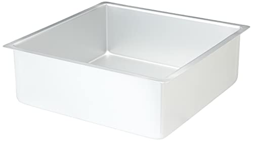 PME,SQR114,Quadratische AA8Kuchenform auseloxiertem Aluminium, 279x 279 x 102 mm,28 x 28 x 10 cm, Silber von PME