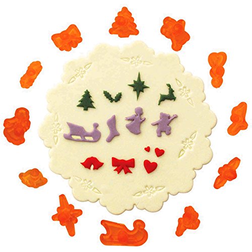 PME 102CI004 JEM Ausstechformen für Weihnachtsminiaturen, Sortiment, 12-teilig, Kunststoff, Ivory, 12.5 x 2 x 17.5 cm PME 102CI004 JEM Ausstechformen für Weihnachtsminiaturen, Sortiment, 12-teilig, Kunststoff, Ivory, 12.5 x 2 x 17.5 cm von PME