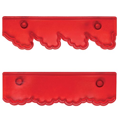 PME 108SD022 JEM Ausstecher für breite Rüschen, Sortiment, 2-teilig, Kunststoff, Ivory, 12.5 x 2 x 19 cm PME 108SD022 JEM Ausstecher für breite Rüschen, Sortiment, 2-teilig, Kunststoff, Ivory, 12.5 x 2 x 19 cm von PME