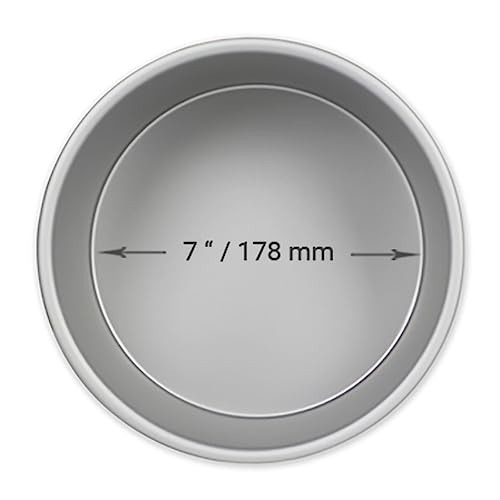 PME Aluminium-Runde Kuchenform 177 x 50mm, Silber PME Aluminium-Runde Kuchenform 177 x 50mm, Silber von PME