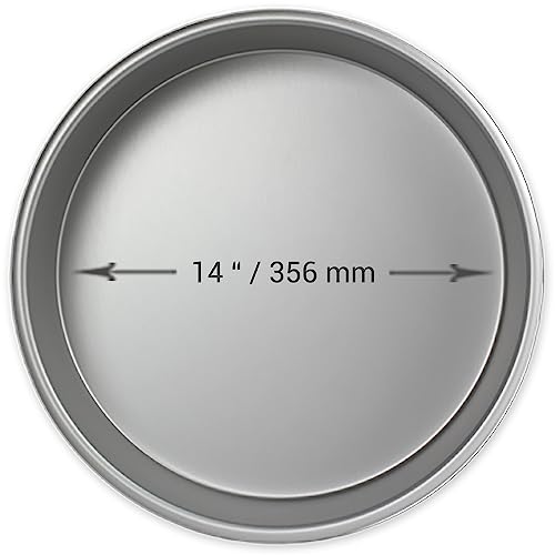 PME Aluminium-Runde Kuchenform 355 x 50mm von PME