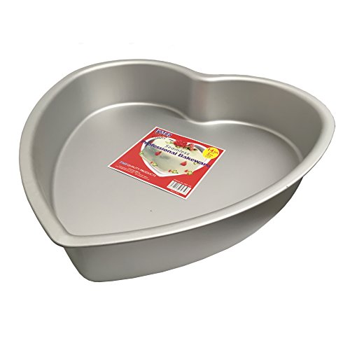 PME HRT143 Herz Kuchenform Aluminium, 36.5 cm von PME