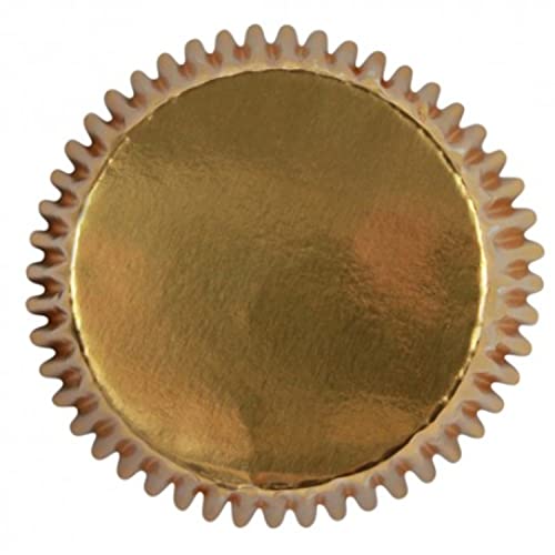 PME BC811 Metallic-Backformen für Cupcakes-Gold, Packung mit 30 Stück, Paper von PME