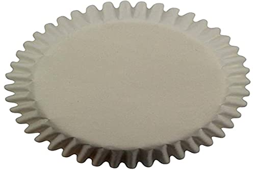 PME BC713 Cupcake-Förmchen, Weiß (100), Kunststoff, 4.5 x 4.5 x 2 cm, 100-Einheiten von PME