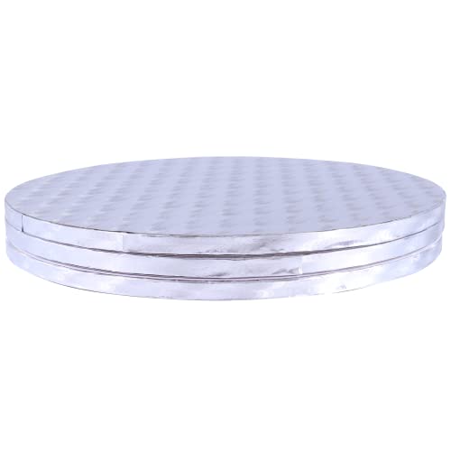 PME Baking Essentials - Runde Tortenplatten Cakeboard 25 cm / 10 Zoll, 3-teilig PME Baking Essentials - Runde Tortenplatten Cakeboard 25 cm / 10 Zoll, 3-teilig von PME