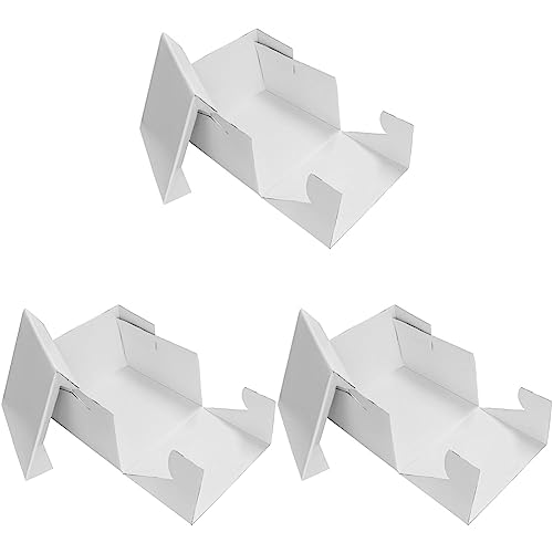 PME CBO804 Kuchenkarton, quadratisch, 25 cm, weiß, 25.5 x 15.2 x 25.5 cm (Packung mit 3) von PME