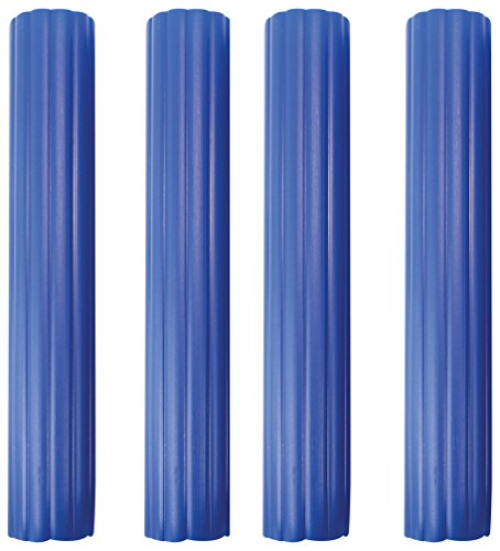 PME Blaue Kunststoff-Hohlsäulen, 152 mm, Sortiment, 2.5 x 2.5 x 15 cm, 4-Einheiten von PME