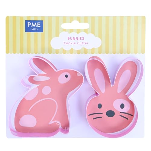 PME Ostern Keks-Ausstechformen, 2er-set - Hasen von PME