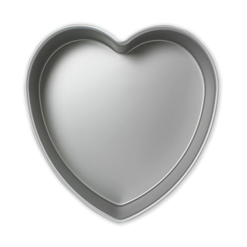 PME HRT103 Herzförmige Backform aus eloxiertem Aluminium, 254 x 76 mm tief, 25.4 cm, Silber / Schwarz PME HRT103 Herzförmige Backform aus eloxiertem Aluminium, 254 x 76 mm tief, 25.4 cm, Silber / Schwarz von PME