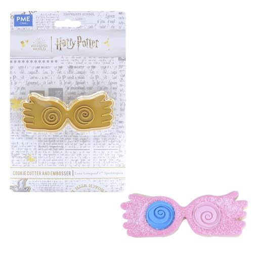 PME Harry Potter Plätzchen & Fondant Ausstecher, Luna Lovegood Spectrespecs von PME