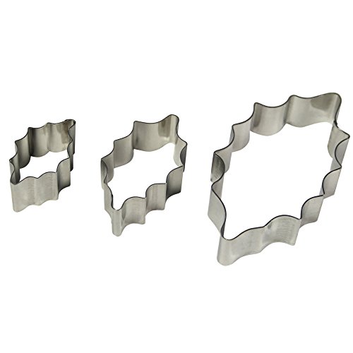 PME Ilex Ausstecher, 2 x 1.2 x 5.3 cm, Silver von PME