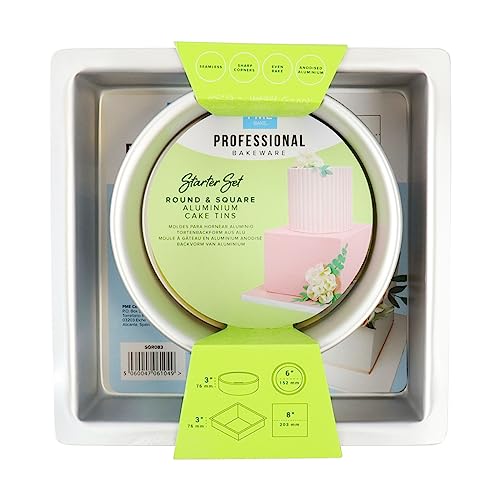 PME Kuchenform Starter Bundle Set mit 2-76mm tiefen Formen PME Kuchenform Starter Bundle Set mit 2-76mm tiefen Formen von PME