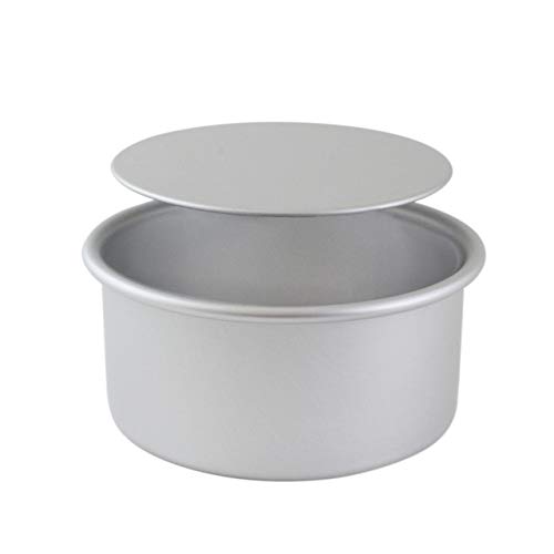 PME LBR053 Kuchenformen mit losem boden 5" x 3", Eloxiertes Aluminium, Silber PME LBR053 Kuchenformen mit losem boden 5" x 3", Eloxiertes Aluminium, Silber von PME