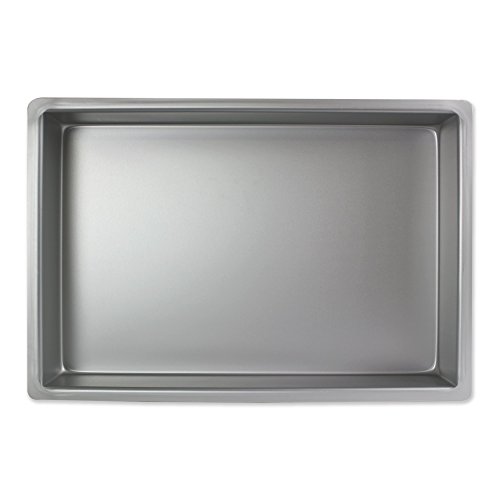 PME Längliche Aluminium-Backform 203 x 304 x 102 mm, 20 x 30 x 10 cm, Silber von PME