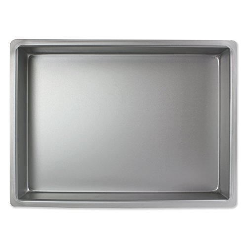 PME Längliche Aluminium-Backform 254 x 381 x 51 mm, 25 x 38 x 5 cm von PME