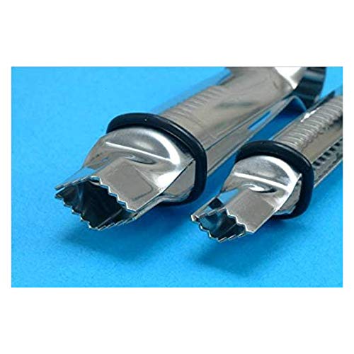 PME Offene, e Prägezange in V-Form, kleines Format, Edelstahl, Silber, 8.5 x 1.8 x 1.5 cm von PME