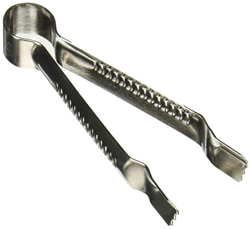 PME Prägezange, geschlossene, gezahnte V-Form, kleines Format, Edelstahl, Silber, 8.5 x 1.8 x 1.5 cm von PME