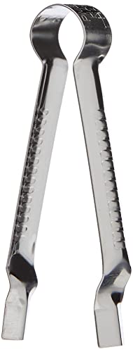 PME Prägezange, geschlossene einfache V-Form, kleines Format, Edelstahl, Silber, 8.5 x 1.8 x 1.5 cm von PME