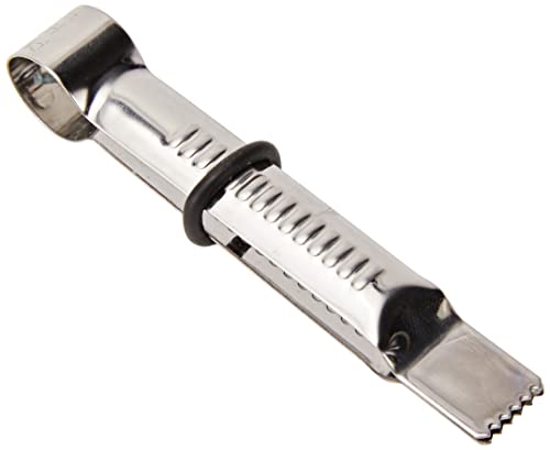 PME Prägezange, gezahnt und in geradliniger Form, kleines Format, Edelstahl, Silber, 8.5 x 1.8 x 1.5 cm von PME