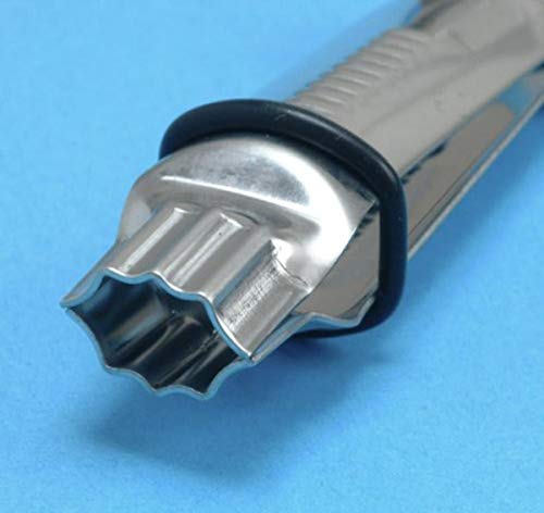 PME Prägezange mit einfacher Stechpalmenform, kleines Format, Edelstahl, Silber, 8.5 x 1.8 x 1.5 cm PME Prägezange mit einfacher Stechpalmenform, kleines Format, Edelstahl, Silber, 8.5 x 1.8 x 1.5 cm von PME