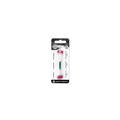 PME STAM10PI Staubgefäße für Zuckerblumen, mittelgroß, Kunststoff, Perlrosa, 0.1 x 0.11 x 7.4 cm PME STAM10PI Staubgefäße für Zuckerblumen, mittelgroß, Kunststoff, Perlrosa, 0.1 x 0.11 x 7.4 cm von PME
