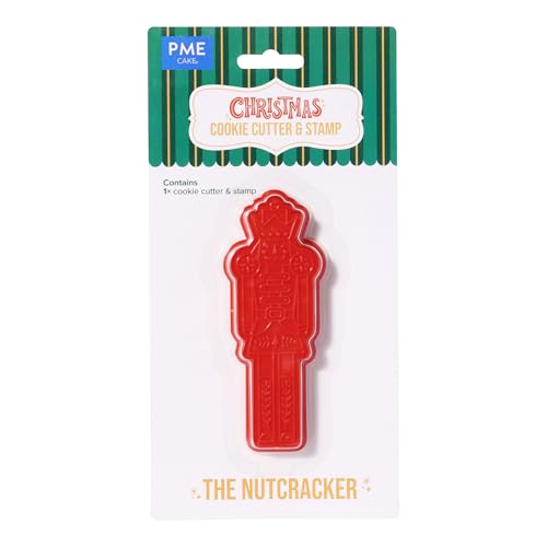 PME Weihnachts-Keksausstecher und Stempel - Der Nussknacker von PME