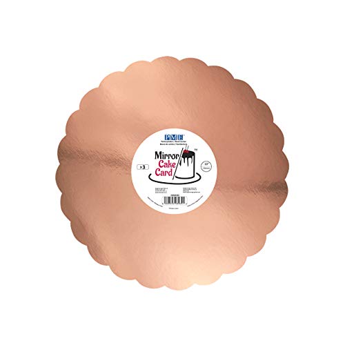 PME CMSR935 Kuchen Spiegel Karte, Rose Gold, Karton von PME