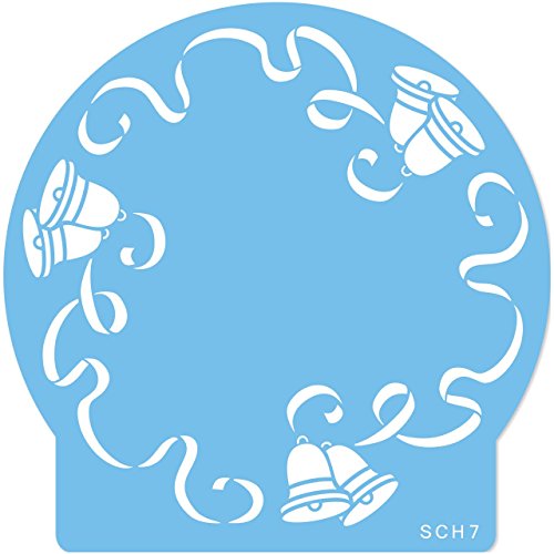 Schablone "Weihnachtsglocken und Bänder" 140mm Schablone "Weihnachtsglocken und Bänder" 140mm von PME