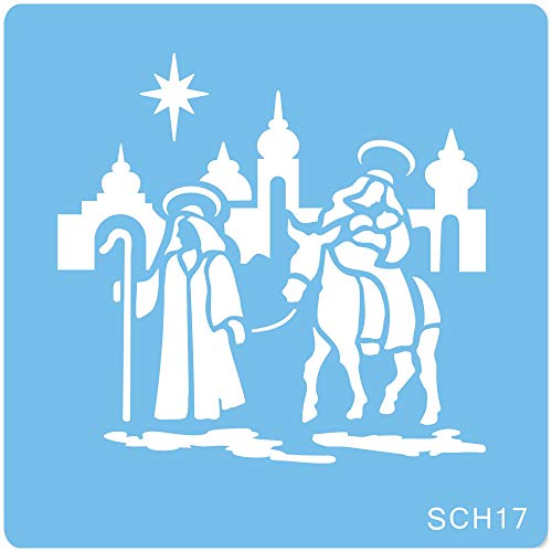 Schablone "Weihnachtskrippe" 77*72mm Schablone "Weihnachtskrippe" 77*72mm von PME