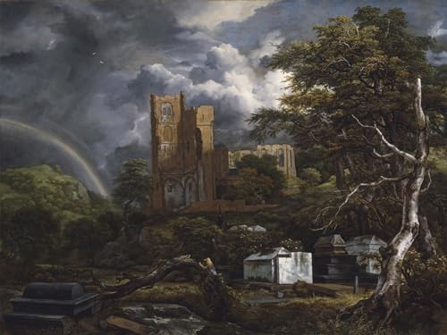 PMEFGJDPE Bekannt Deko Kunstdrucke Bilder Tier Poster Der Jüdische Friedhof Von Jacob Van Ruisdael Abstrakte Leinwand Kunst für Wohnzimmerdekoration 60x90cm PMEFGJDPE Bekannt Deko Kunstdrucke Bilder Tier Poster Der Jüdische Friedhof Von Jacob Van Ruisdael Abstrakte Leinwand Kunst für Wohnzimmerdekoration 60x90cm von PMEFGJDPE