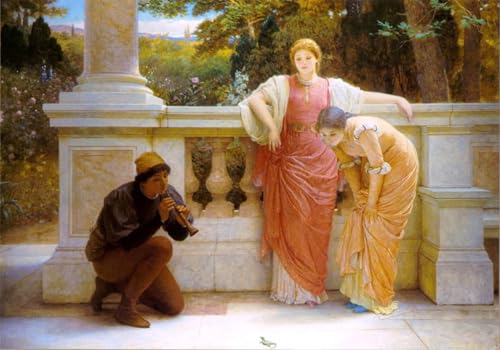 PMEFGJDPE Bekannt Deko Kunstdrucke Bilder Tier Poster Der echsenbeschwörer von charles edward perugini Abstrakte Leinwand Kunst für Wohnzimmerdekoration 60x90cm PMEFGJDPE Bekannt Deko Kunstdrucke Bilder Tier Poster Der echsenbeschwörer von charles edward perugini Abstrakte Leinwand Kunst für Wohnzimmerdekoration 60x90cm von PMEFGJDPE