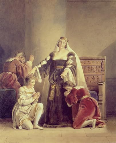 PMEFGJDPE Bekannt Deko Kunstdrucke Bilder Tier Poster Königin Elizabeth verabschiedet sich von ihren Söhnen von Evariste Abstrakte Leinwand Kunst für Wohnzimmerdekoration 60x90cm PMEFGJDPE Bekannt Deko Kunstdrucke Bilder Tier Poster Königin Elizabeth verabschiedet sich von ihren Söhnen von Evariste Abstrakte Leinwand Kunst für Wohnzimmerdekoration 60x90cm von PMEFGJDPE