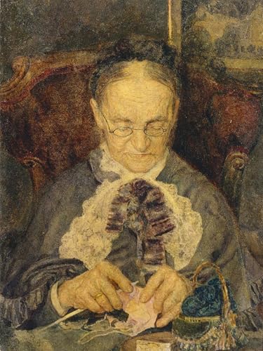 PMEFGJDPE Bekannt Deko Kunstdrucke Bilder Tier Poster Oma Knorre Knitting von Mikhail Aleksandrovich Vrubel Abstrakte Leinwand Kunst für Wohnzimmerdekoration 60x90cm PMEFGJDPE Bekannt Deko Kunstdrucke Bilder Tier Poster Oma Knorre Knitting von Mikhail Aleksandrovich Vrubel Abstrakte Leinwand Kunst für Wohnzimmerdekoration 60x90cm von PMEFGJDPE
