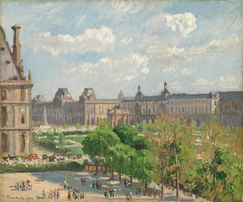 PMEFGJDPE Bekannt Deko Kunstdrucke Bilder Tier Poster Place du Carrousel Paris von Camille Pissarro Abstrakte Leinwand Kunst für Wohnzimmerdekoration 60x90cm PMEFGJDPE Bekannt Deko Kunstdrucke Bilder Tier Poster Place du Carrousel Paris von Camille Pissarro Abstrakte Leinwand Kunst für Wohnzimmerdekoration 60x90cm von PMEFGJDPE