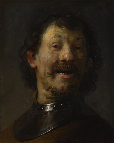 PMEFGJDPE Bekannt Deko Kunstdrucke Bilder Tier Poster der lachende Mann.Öl auf Kupfer von Rembrandt Van Rijn Abstrakte Leinwand Kunst für Wohnzimmerdekoration 60x90cm PMEFGJDPE Bekannt Deko Kunstdrucke Bilder Tier Poster der lachende Mann.Öl auf Kupfer von Rembrandt Van Rijn Abstrakte Leinwand Kunst für Wohnzimmerdekoration 60x90cm von PMEFGJDPE