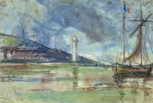 PMEFGJDPE Bekannt Dekorative Bilder Graffiti Wandbild Der Leuchtturm Von Honfleur Von Eugene Louis Boudin Graffiti Leinwanddruck für Wanddekoration 60x90cm PMEFGJDPE Bekannt Dekorative Bilder Graffiti Wandbild Der Leuchtturm Von Honfleur Von Eugene Louis Boudin Graffiti Leinwanddruck für Wanddekoration 60x90cm von PMEFGJDPE