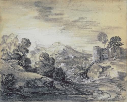 PMEFGJDPE Bekannt Leinwand Wandkunst Malerei Wandkunst Bewaldete Landschaft mit Schloss von Gainsborough Mode Leinwand Malerei für Office Home Decor 60x90cm PMEFGJDPE Bekannt Leinwand Wandkunst Malerei Wandkunst Bewaldete Landschaft mit Schloss von Gainsborough Mode Leinwand Malerei für Office Home Decor 60x90cm von PMEFGJDPE