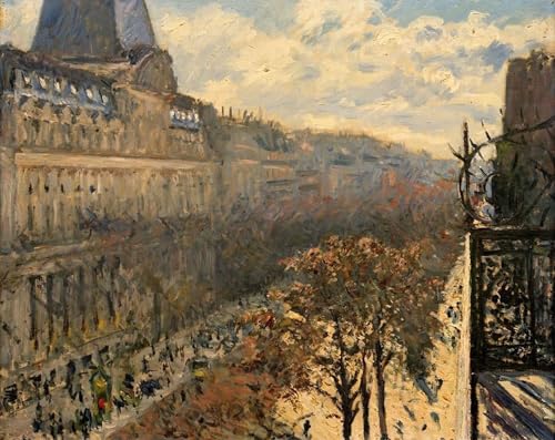 PMEFGJDPE Bekannt Leinwand Wandkunst Malerei Wandkunst Boulevard der Italiener von Gustave Caillebotte Mode Leinwand Malerei für Office Home Decor 60x90cm PMEFGJDPE Bekannt Leinwand Wandkunst Malerei Wandkunst Boulevard der Italiener von Gustave Caillebotte Mode Leinwand Malerei für Office Home Decor 60x90cm von PMEFGJDPE
