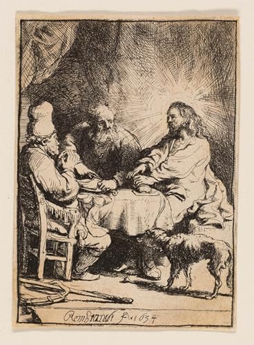 PMEFGJDPE Bekannt Leinwand Wandkunst Malerei Wandkunst Christus in Emmaus: der kleinere Teller von Rembrandt Van Rijn Mode Leinwand Malerei für Office Home Decor 60x90cm PMEFGJDPE Bekannt Leinwand Wandkunst Malerei Wandkunst Christus in Emmaus: der kleinere Teller von Rembrandt Van Rijn Mode Leinwand Malerei für Office Home Decor 60x90cm von PMEFGJDPE