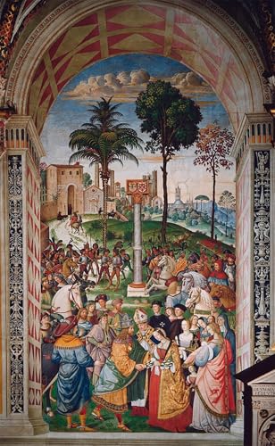 PMEFGJDPE Bekannt Leinwand Wandkunst Malerei Wandkunst Das Leben von Papst Pius II. von Bernardino Di Betto Pinturicchio Mode Leinwand Malerei für Office Home Decor 60x90cm PMEFGJDPE Bekannt Leinwand Wandkunst Malerei Wandkunst Das Leben von Papst Pius II. von Bernardino Di Betto Pinturicchio Mode Leinwand Malerei für Office Home Decor 60x90cm von PMEFGJDPE