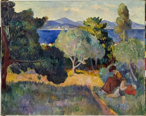PMEFGJDPE Bekannt Leinwand Wandkunst Malerei Wandkunst Saint-Tropez von Henri Charles Manguin Mode Leinwand Malerei für Office Home Decor 60x90cm PMEFGJDPE Bekannt Leinwand Wandkunst Malerei Wandkunst Saint-Tropez von Henri Charles Manguin Mode Leinwand Malerei für Office Home Decor 60x90cm von PMEFGJDPE