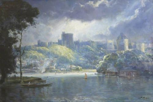 PMEFGJDPE Bekannt Leinwand Wandkunst Malerei Wandkunst Schloss Windsor Robert Fowler Mode Leinwand Malerei für Office Home Decor 60x90cm PMEFGJDPE Bekannt Leinwand Wandkunst Malerei Wandkunst Schloss Windsor Robert Fowler Mode Leinwand Malerei für Office Home Decor 60x90cm von PMEFGJDPE