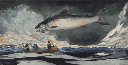PMEFGJDPE Bekannt Poster Kunstdrucke Porträts Wandkunst A good pool saguenay river von winslow homer Leinwand Ölgemälde für Heimtextilien 60x90cm PMEFGJDPE Bekannt Poster Kunstdrucke Porträts Wandkunst A good pool saguenay river von winslow homer Leinwand Ölgemälde für Heimtextilien 60x90cm von PMEFGJDPE