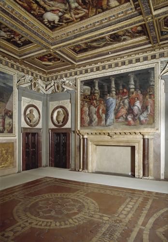 PMEFGJDPE Bekannt Poster Kunstdrucke Porträts Wandkunst Blick auf den Raum mit einem Gemälde das sich selbst darstellt während von Giorgio Vasari Leinwand Ölgemälde für Heimtextilien 60x90cm PMEFGJDPE Bekannt Poster Kunstdrucke Porträts Wandkunst Blick auf den Raum mit einem Gemälde das sich selbst darstellt während von Giorgio Vasari Leinwand Ölgemälde für Heimtextilien 60x90cm von PMEFGJDPE