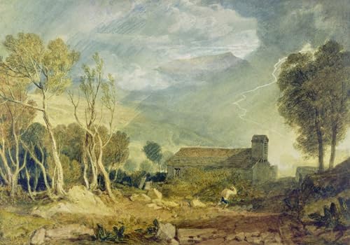 PMEFGJDPE Bekannt Poster Kunstdrucke Porträts Wandkunst Patterdale Old Church von Mallord William Turner Leinwand Ölgemälde für Heimtextilien 60x90cm PMEFGJDPE Bekannt Poster Kunstdrucke Porträts Wandkunst Patterdale Old Church von Mallord William Turner Leinwand Ölgemälde für Heimtextilien 60x90cm von PMEFGJDPE