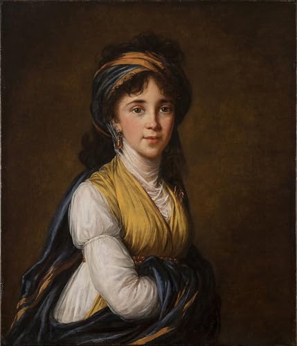 PMEFGJDPE Bekannt Poster Kunstdrucke Porträts Wandkunst Porträt von prinzessin Belozersky von elisabeth louise vigee Lebrun Leinwand Ölgemälde für Heimtextilien 60x90cm PMEFGJDPE Bekannt Poster Kunstdrucke Porträts Wandkunst Porträt von prinzessin Belozersky von elisabeth louise vigee Lebrun Leinwand Ölgemälde für Heimtextilien 60x90cm von PMEFGJDPE
