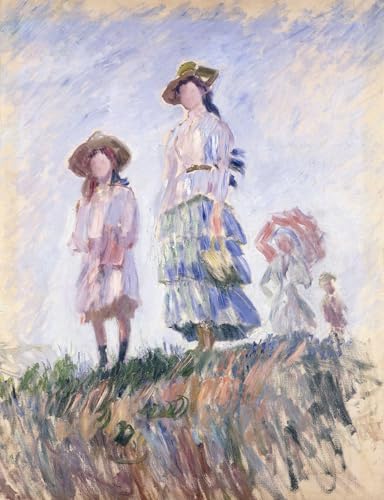 PMEFGJDPE Bekannt Poster Kunstdrucke Porträts Wandkunst Promenade von claude monet Leinwand Ölgemälde für Heimtextilien 60x90cm PMEFGJDPE Bekannt Poster Kunstdrucke Porträts Wandkunst Promenade von claude monet Leinwand Ölgemälde für Heimtextilien 60x90cm von PMEFGJDPE