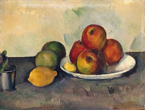 PMEFGJDPE Bekannt Poster Kunstdrucke Porträts Wandkunst Stillleben Mit Früchten Von Paul Cézanne Leinwand Ölgemälde für Heimtextilien 60x90cm PMEFGJDPE Bekannt Poster Kunstdrucke Porträts Wandkunst Stillleben Mit Früchten Von Paul Cézanne Leinwand Ölgemälde für Heimtextilien 60x90cm von PMEFGJDPE