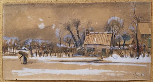 PMEFGJDPE Bekannt Poster Kunstdrucke Porträts Wandkunst Winter Von Vincent Van Gogh Leinwand Ölgemälde für Heimtextilien 60x90cm PMEFGJDPE Bekannt Poster Kunstdrucke Porträts Wandkunst Winter Von Vincent Van Gogh Leinwand Ölgemälde für Heimtextilien 60x90cm von PMEFGJDPE